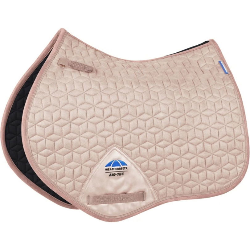 2026 WeatherBeeta Suede Elite Lucht-Tec Jump Shaped Zadeldek 1030347013 - Rose Quartz